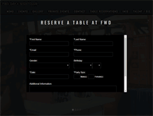 Tablet Screenshot of fwdnightclub.com